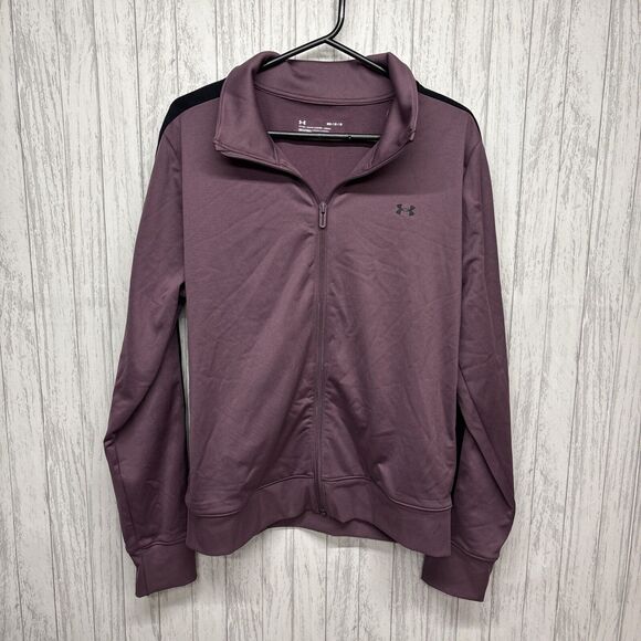Womens Size M Under Armour Tricot Tracksuit Jacket NWT - Picture 1 of 5